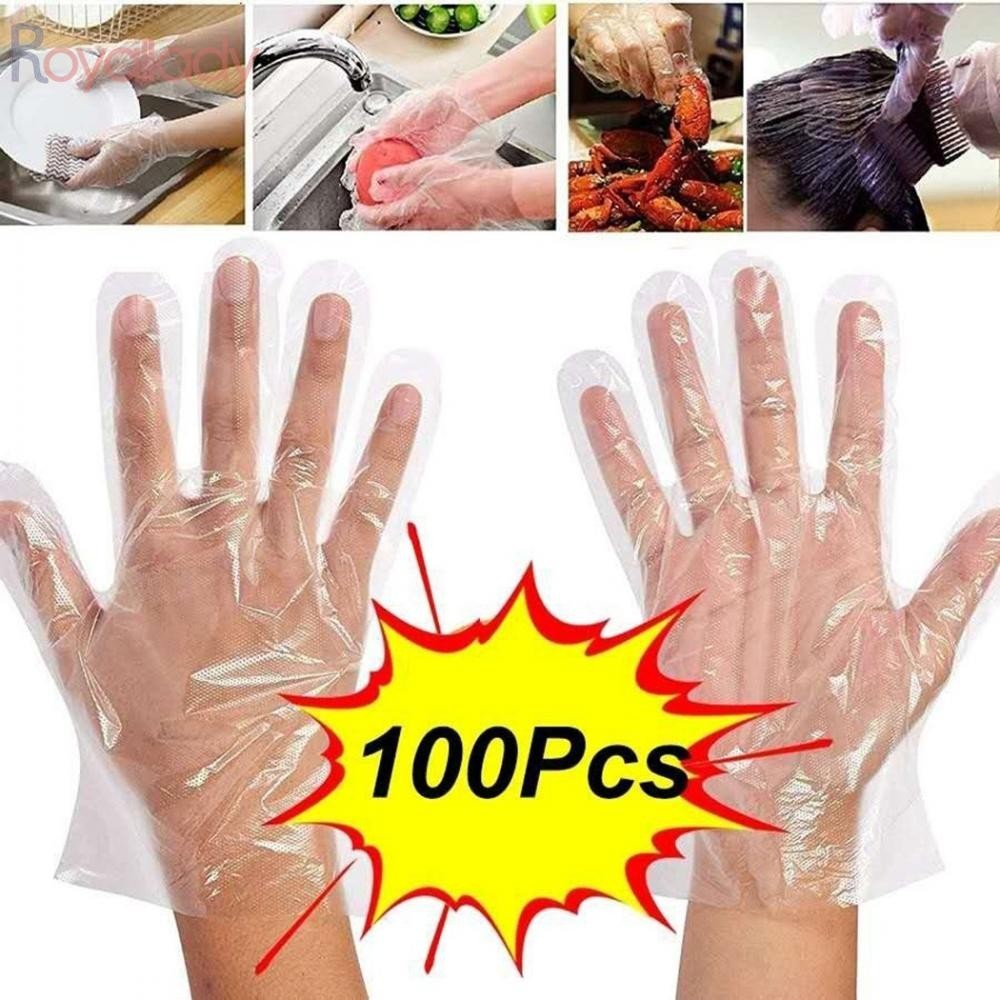 手套非無菌不粘耐油透明耐鹼