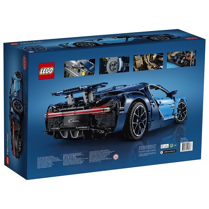 【特價清倉】 【正品保障】樂高LEGO積木科技機械組Technic 42083布加迪Bugatti