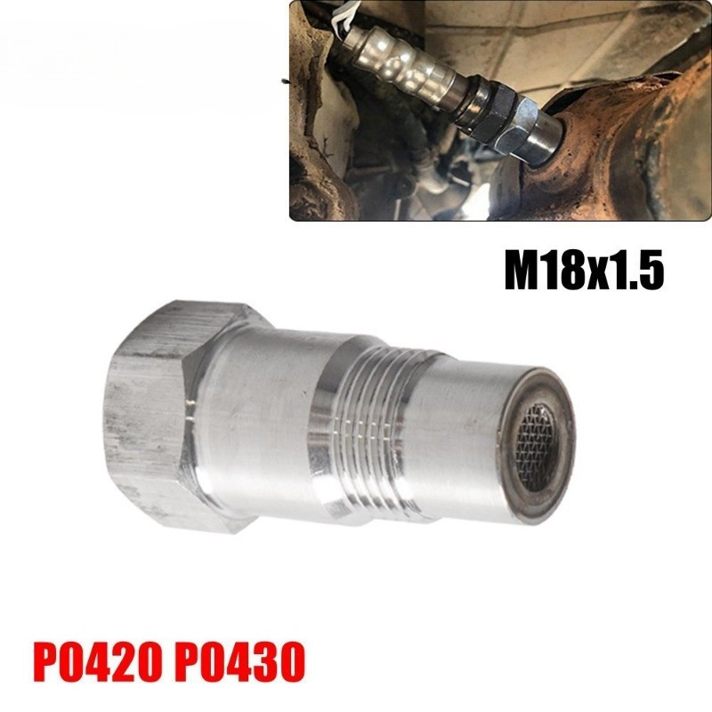 通用汽車 O2 氧傳感器連接器內螺紋 M18x1.5 塞子適配器 P0420 P0430 用於越野