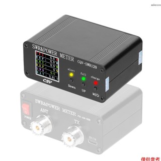 1.8MHz-54MHz駐波表 240*240全綵數字液晶顯示屏 SWR短波表 0.5-120W功率瓦特表 多種顯示介面