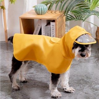 狗狗可牽引雨衣 防水全包雨披 中小型幼犬寵物衣服