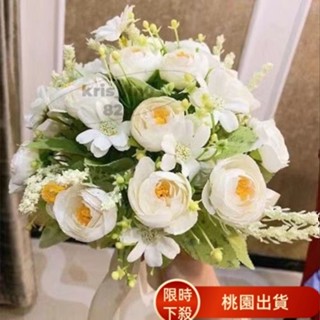 【新店促銷🧡】新娘手捧花手捧花新娘結婚韓式婚禮花球婚紗照捧花假花伴娘拍照道具花束模擬 結婚禮手花 婚禮捧花 婚紗攝影