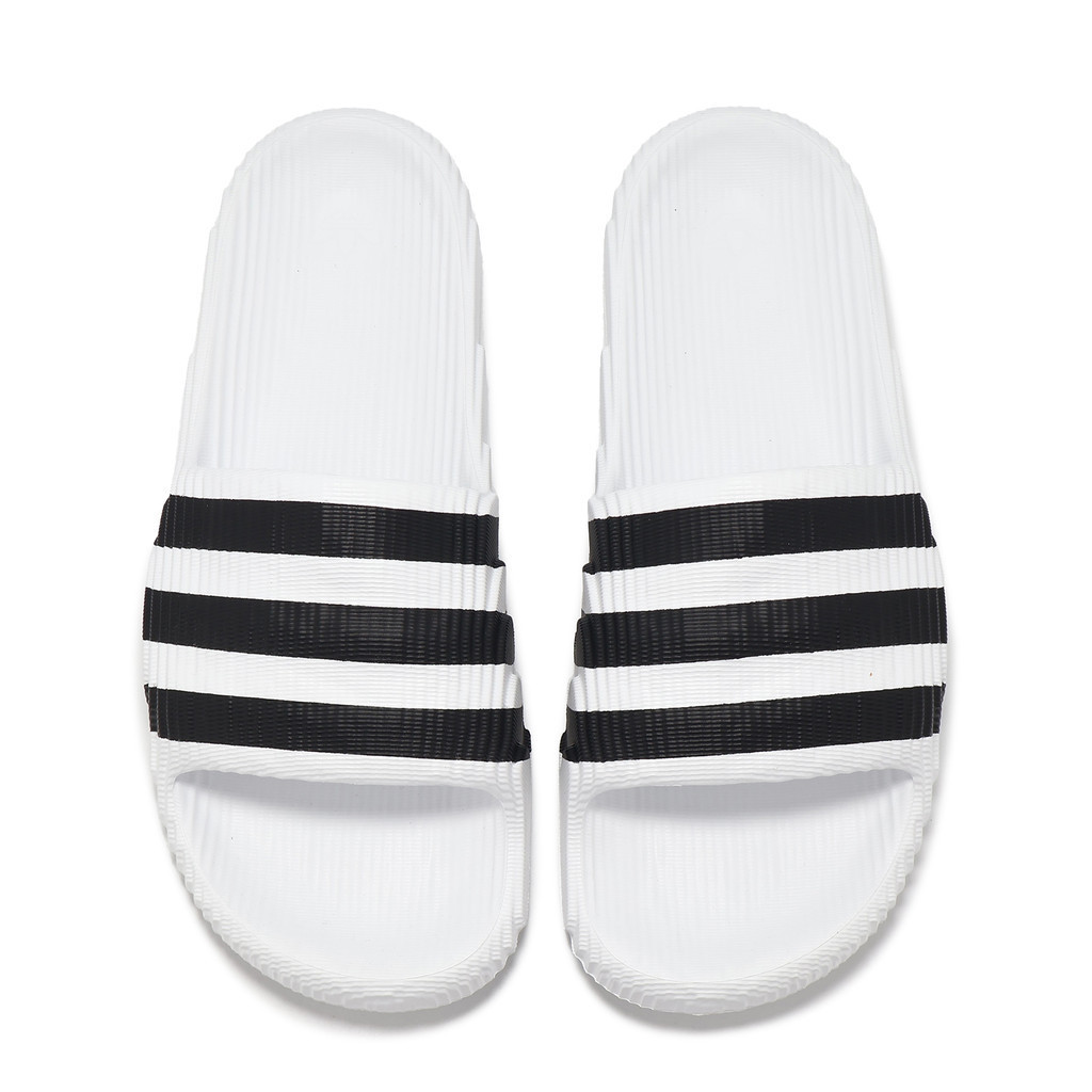 adidas 拖鞋 Adilette 22 男鞋 女鞋 3D 等高線圖 白 黑 涼拖鞋 愛迪達 [ACS] IF3668