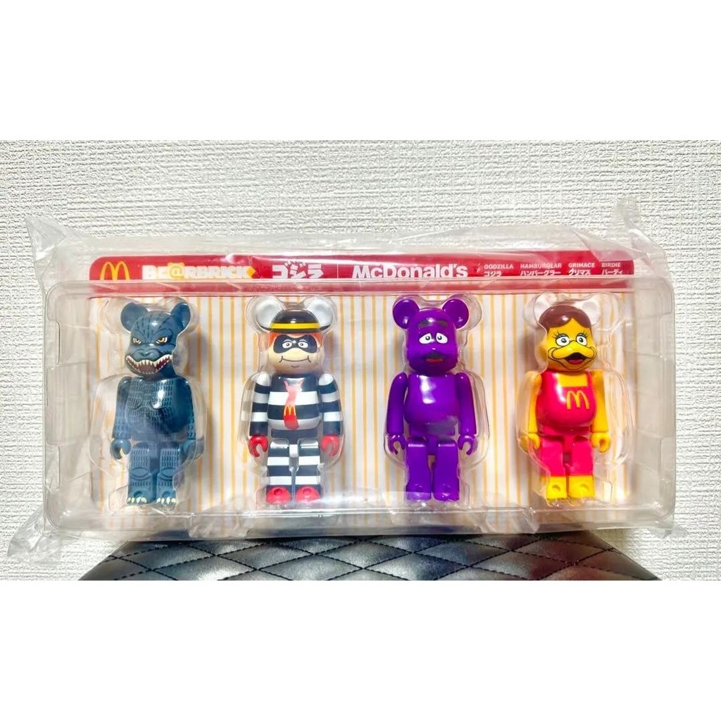 近全新 BE@RBRICK Bearbrick 庫柏力克熊 周邊 哥吉拉 mercari 日本直送 二手