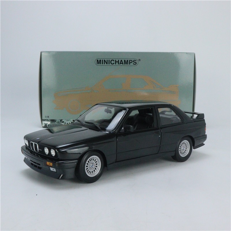 模型車型:寶馬BMW M3 E30 黑色孤品模型，僅剩最後一個，手慢無，有問題聯繫客服