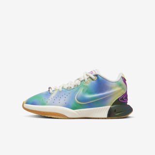Nike 籃球鞋 大童 Lebron 21 Gs 藍 FN4305-900