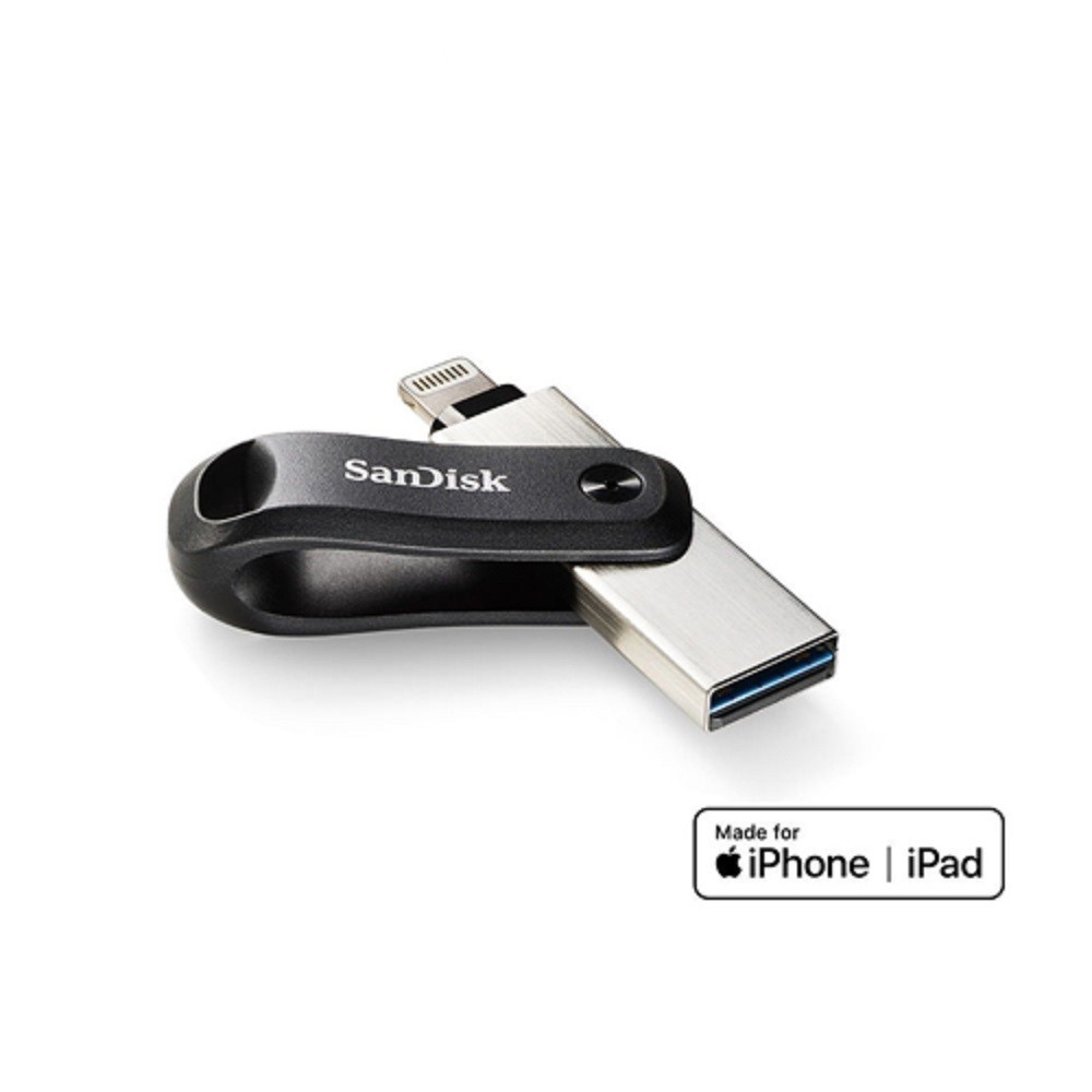 【SanDisk】iXpand Go 行動隨身碟 256GB (iPhone / iPad 適用)