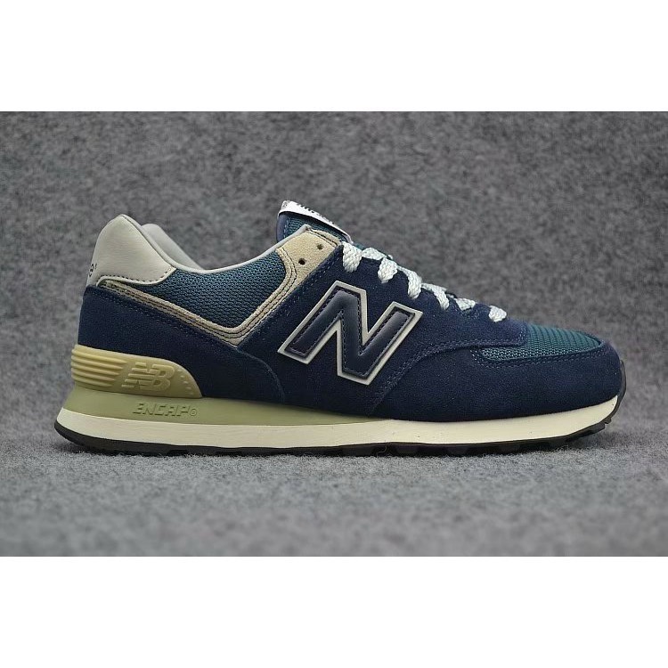 紐巴倫 New Balance 574 Nb574 海軍藍色跑步運動鞋男士女士運動鞋 36-44