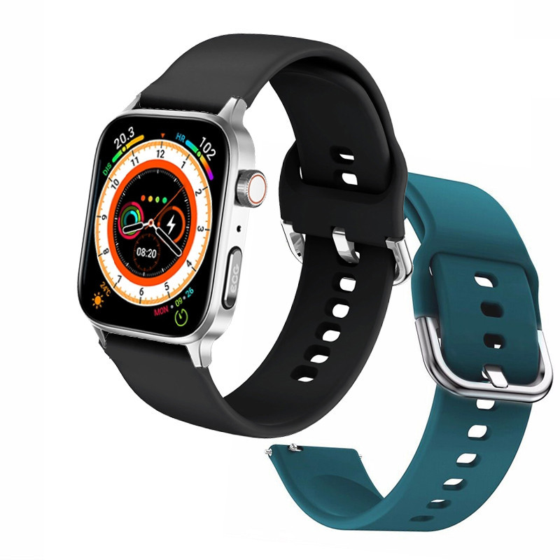 Aolon GT22 智能手錶矽膠錶帶適用於 Aolon GT22 智能手錶錶帶腕帶快速釋放帶配件