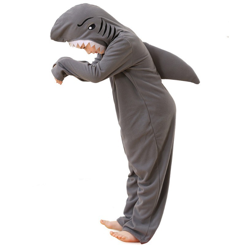 萬聖節服裝cosplay小鯊魚 六一兒童節海洋主題舞台派對演出衣服