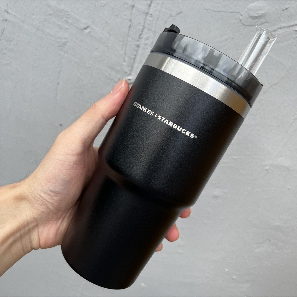 新款 保溫杯 STARBUCKS 咖啡杯 大容量吸管保溫杯 冰霸杯 高顏值水杯 304不鏽鋼保溫杯 車用水杯 創意保溫杯
