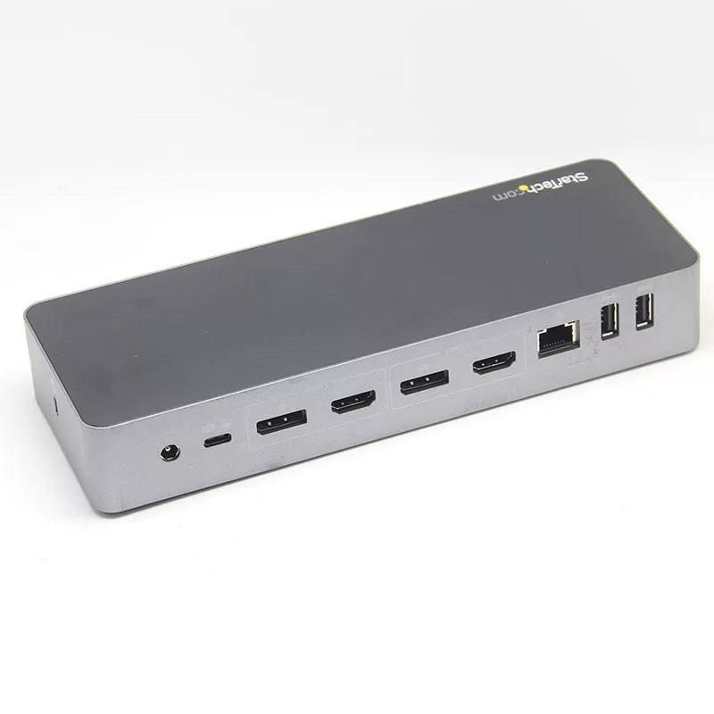 【現貨商品，髮貨快】電腦通用Displaylink擴展塢支持60TilePD雙電源4k60hz M1/2/3Mac