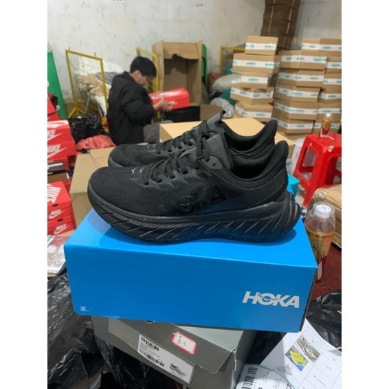 厚底跑鞋 HOKA ONE ONE Carbon X 2 減震運動跑鞋黑色