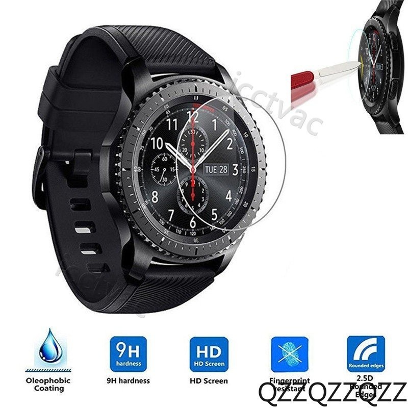【滿199免運】三星Gear S3 手錶鋼化玻璃膜 Classic 智慧玻璃膜 手錶保護貼膜 S3手表保护贴