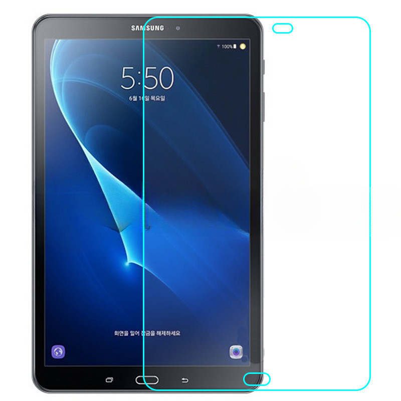 適用三星Tab A 10.1 2016平板鋼化玻璃膜弧邊SM-T580/N屏幕保護膜