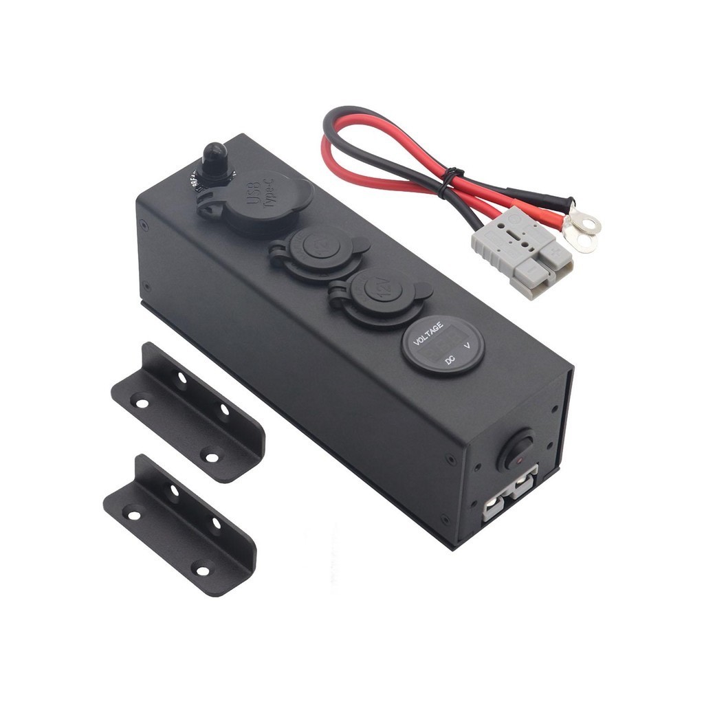 [lzdhuiz3] 12v USB 電源充電器插座插座面板用於遊艇房車卡車