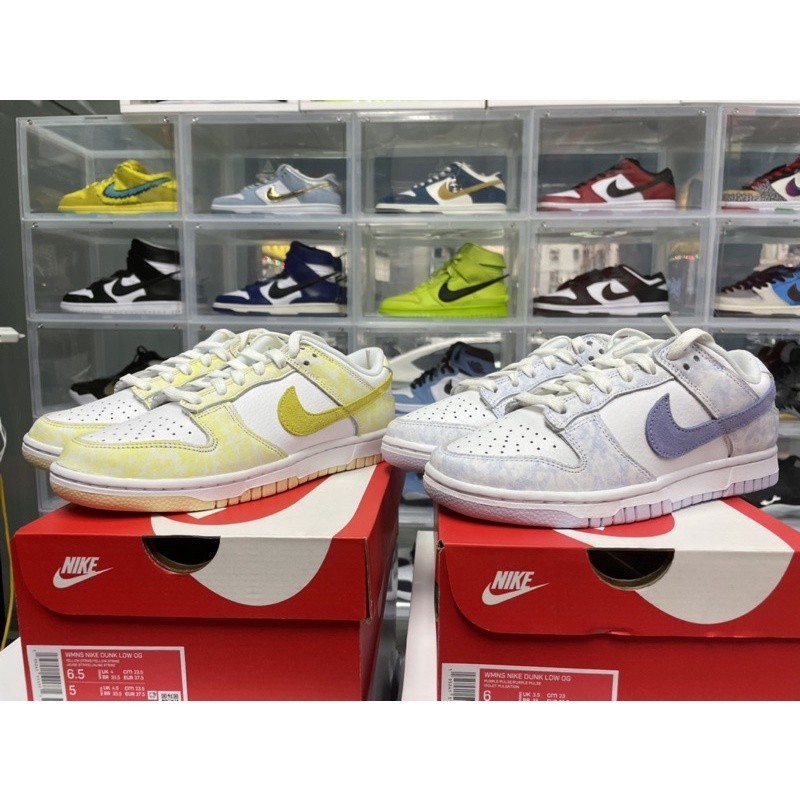 Nike Dunk Low Purple SB 白紫 檸檬 白黃 低筒 扎染 板鞋 DM9467-500 700