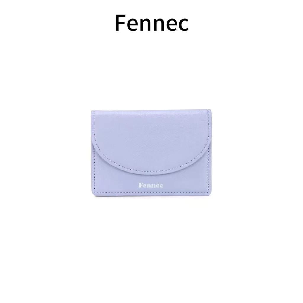 KOREA💎韓國代購 FENNEC halfmoon mini wallet皮夾 零錢包 短夾 卡夾 卡包 三折 錢包