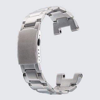 適用於 GST-B100/S130/W300GL/400G/W330 不銹鋼錶帶手錶配件