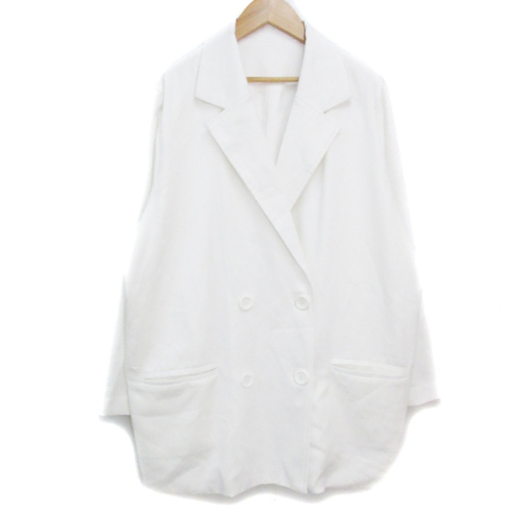 GERRY夾克外套長版 白色 日本直送 二手