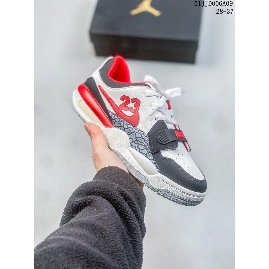 Air Jordan legacy 312 男女童低幫運動鞋百搭兒童籃球鞋