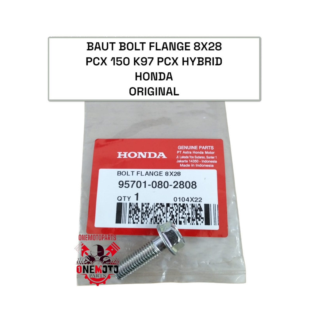 HONDA Orimoto 螺栓法蘭 8X28 PCX 150 K97 PCX 混合動力本田 95701-080-280