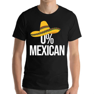 有趣的 0% 墨西哥 Cinco De Mayo Cinco De Drinko T 恤男士