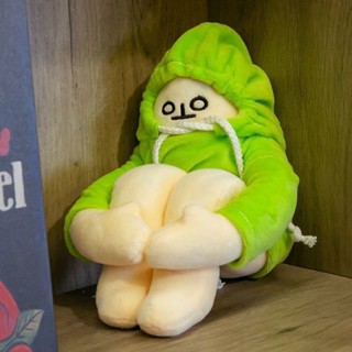 文具周邊 擺件 創意ins可愛網紅韓國香蕉人四肢可動醜娃娃公仔毛絨玩具emo玩偶禮物