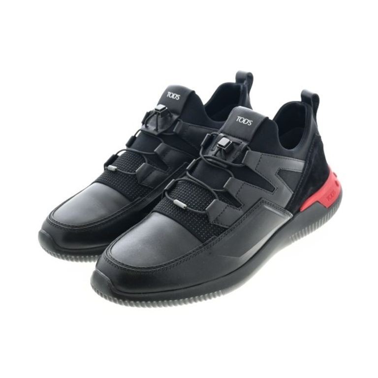 TOD'S 休閒鞋 球鞋黑色 25.5cm 日本直送 二手