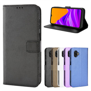 適用三星 Samsung Galaxy Xcover6 Pro手機皮套Xcover7鑽石紋插卡保護殼5翻
