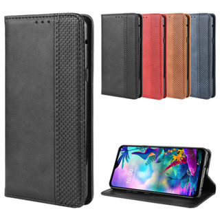 LG G8X ThinQ手機殼翻蓋皮套LG V60 Thinq 5G保護套磁吸插卡V50S