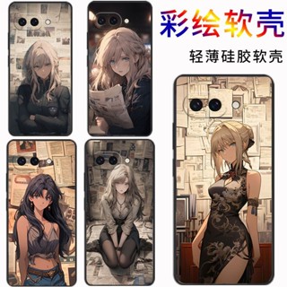 旗袍少女 谷歌 Pixel 9A 9Pro XL 9 8A 8PRO 8 7A 7PRO 7 6 手機殼 販販殼