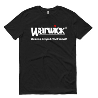 Warwick Bass Guitars 標誌 T 恤美國製造