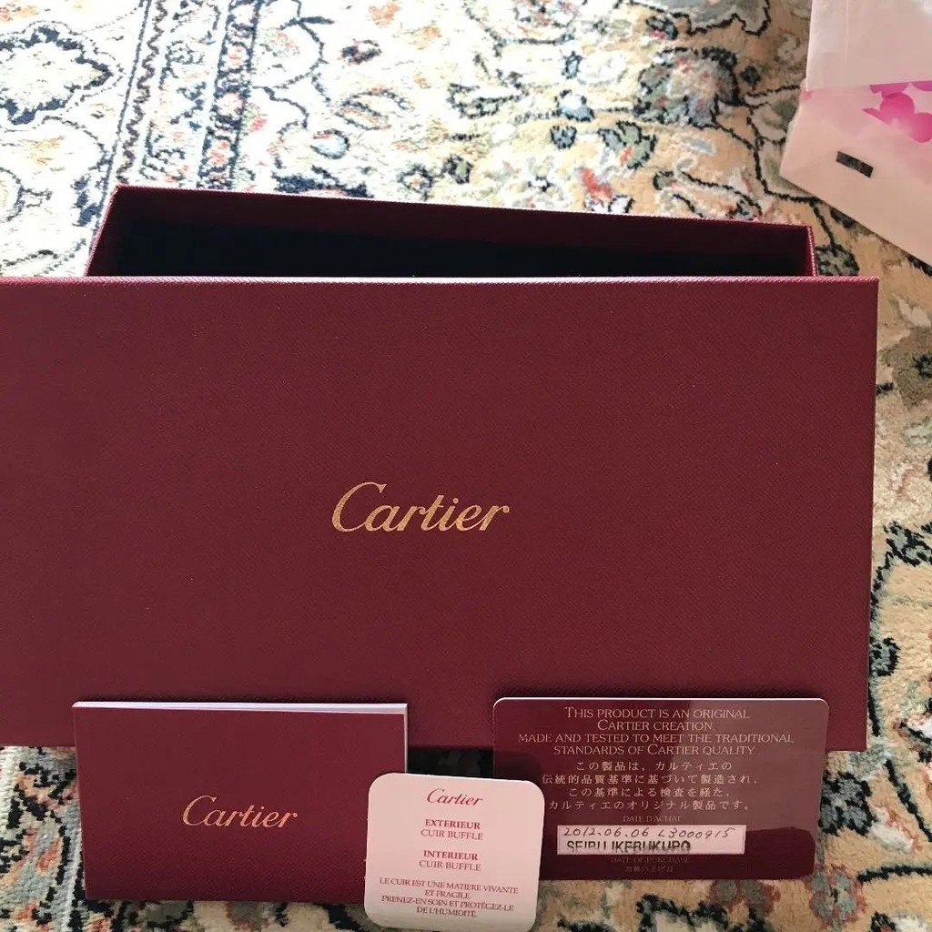 Cartier 卡地亞 長夾 mercari 日本直送 二手