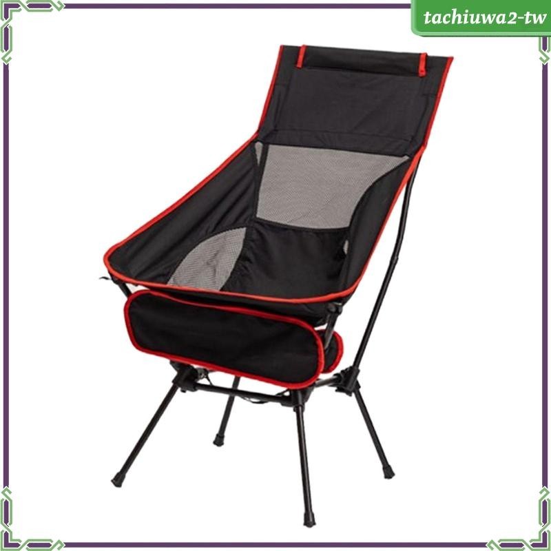 [TachiuwaecTW] 可折疊野營椅伸縮凳沙灘椅鞦韆椅便攜式月亮椅背包釣魚野餐
