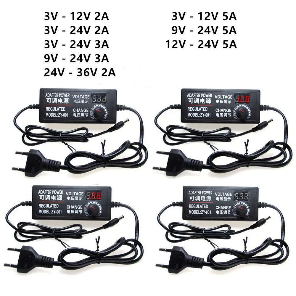 Ac DC 3V 5V 9V 12V 24V 電源適配器 1A 2A 5A 10A 字體變壓器 220V轉12V 24V