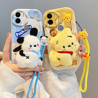 毛絨公仔 Casing for xiaomi Redmi A1+ A2 Plus Poco C50 C51 手機殼 4