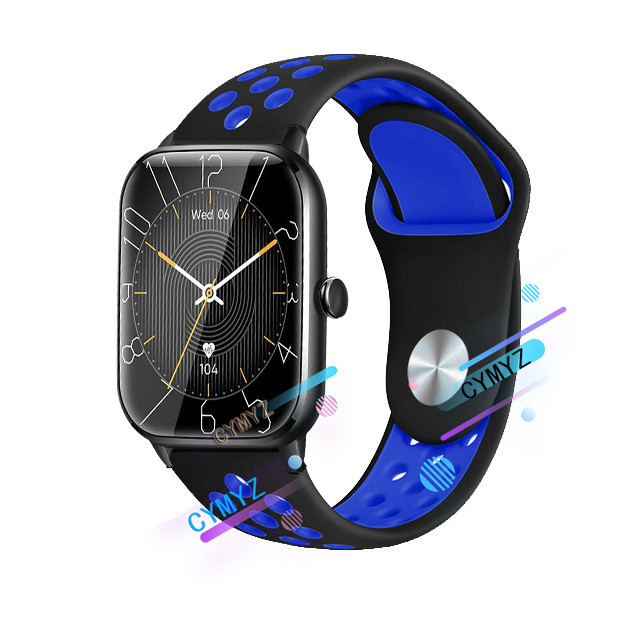 K12 通話手錶 錶帶 矽膠錶帶 K12 智慧手錶 錶帶 運動腕帶 運動雙色透氣錶帶