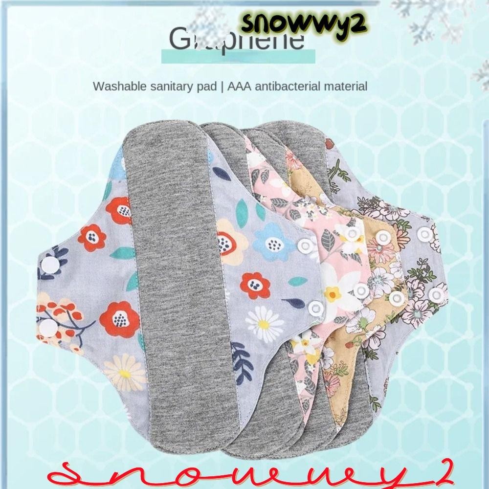 SNOWWY2耐洗內褲,女性衛生可重複使用每月吸收月經,經久耐用老年人防止漏尿生態布墊衛生巾