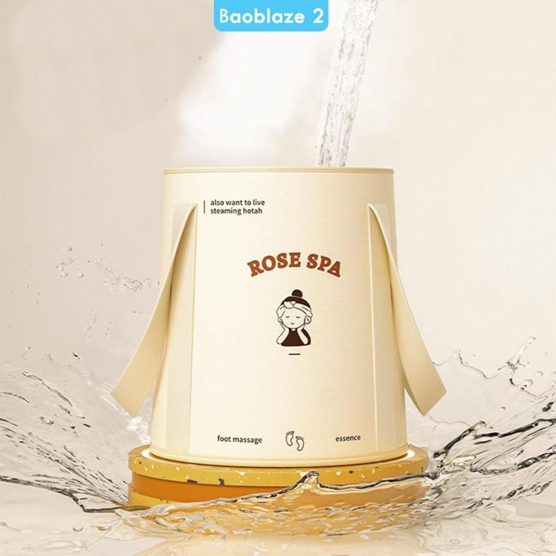 [baoblaze2] 折疊桶,足浴盆,便於攜帶,洗腳 SPA 桶,用於划船室內園藝