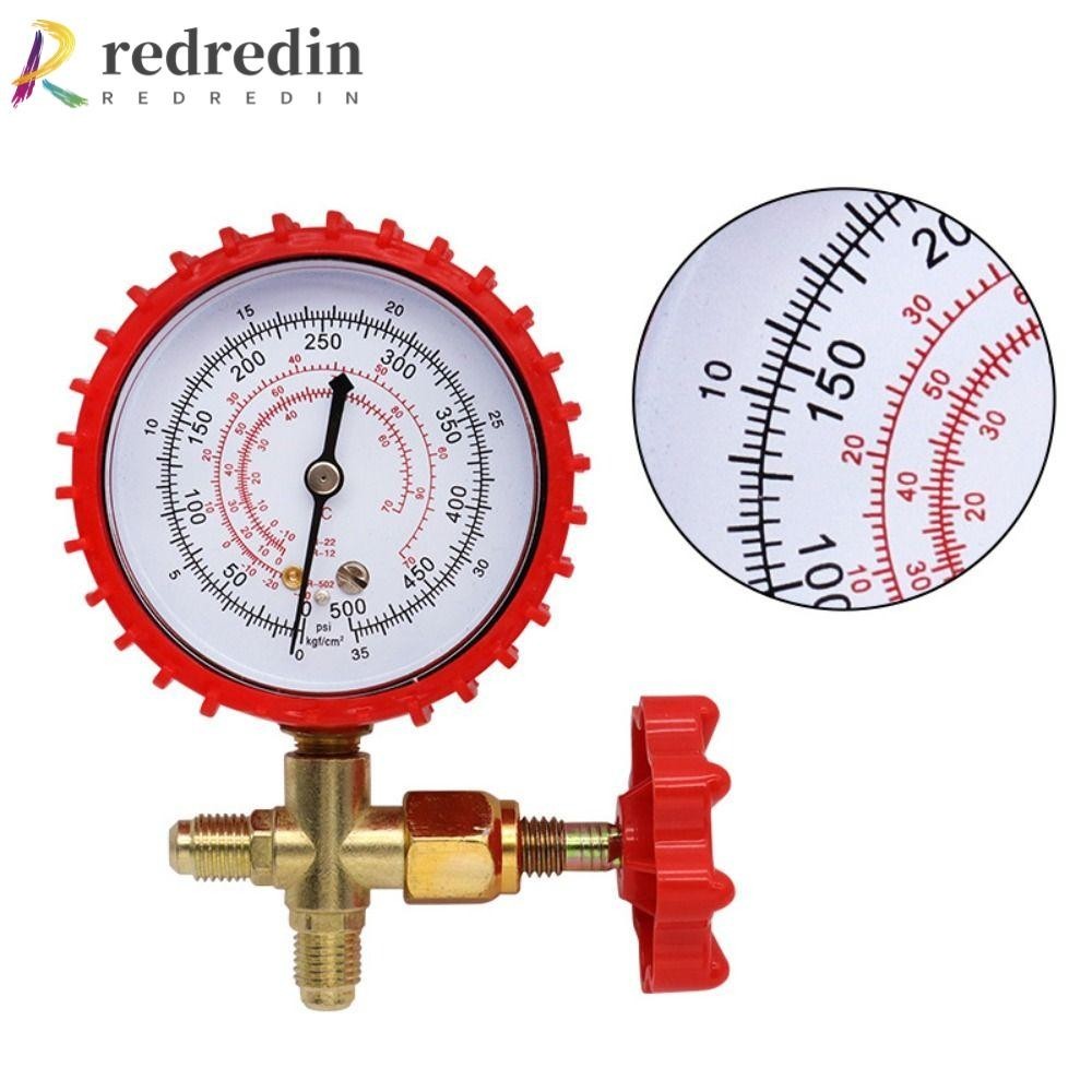 REDREDINR22R134R404單壓力錶,高精度高壓和低壓壓力錶,穩定修復工具防爆冷媒儀