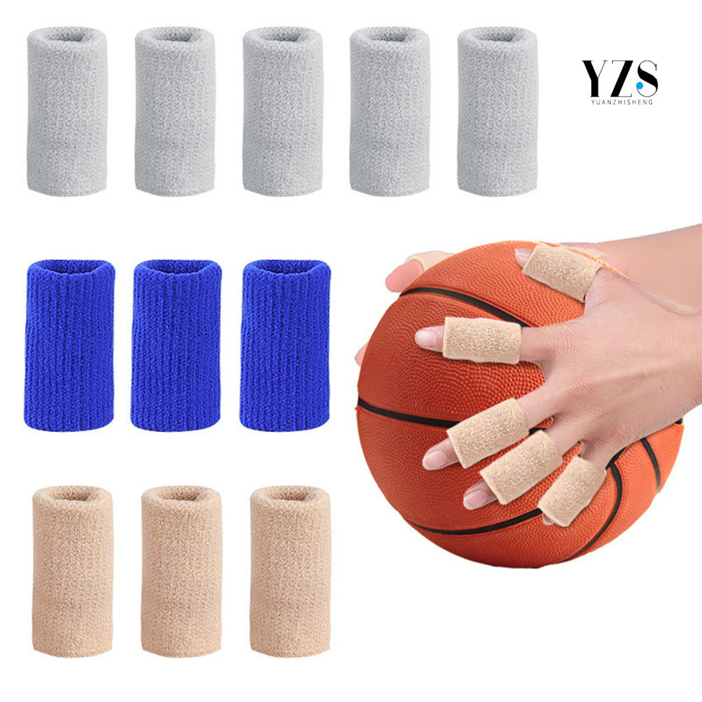 【登拓運動】AMZ 20pcs籃球護指指關節護指套 運動護具護套 護手指指套 手指排球保護套