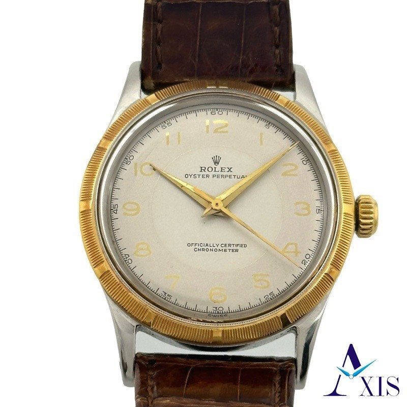 勞力士 蠔式恆動腕錶約 1942 年製造 6532 腕錶
 自動上鍊 銀色 dial【中古】
 男士