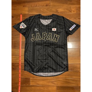 Mizuno 日本武士隊 國家隊 2014客場黑 應援球衣 (罩衫 職棒 美津濃 NPB 棒球 棒壘 WBC 12強)