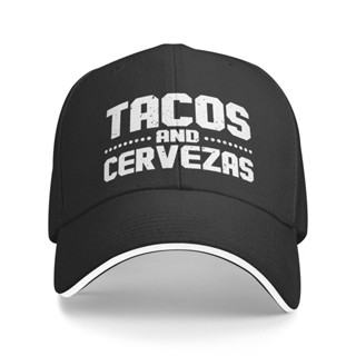 Tacos 和 Cervezas Cinco De Mayo 墨西哥高品質時尚棒球帽