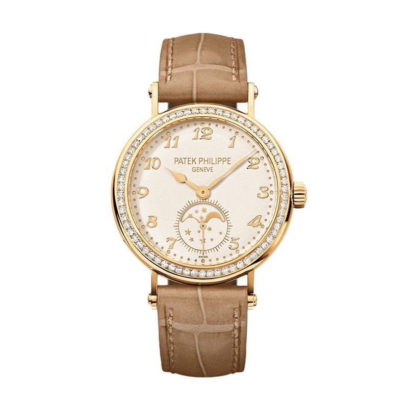 【B.D】PATEK' Watch  複雜功能時計系列 8K黃金33mm手動機械女士手錶 7121J