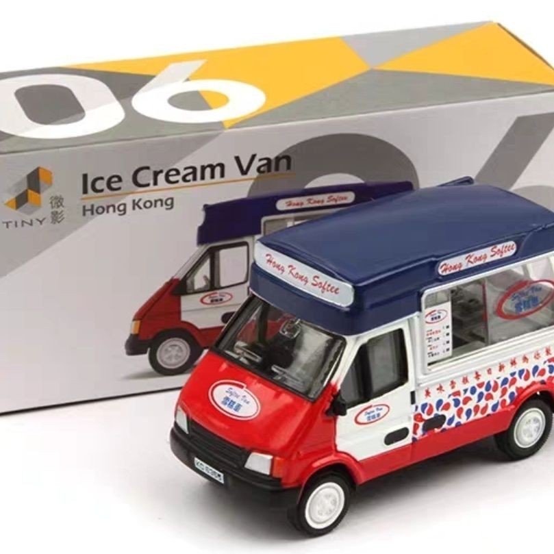 Tiny 06微影 1/64 ICE CREAM VAN香港富豪雪糕車冰淇淋懷舊/需要其他模型請聯繫