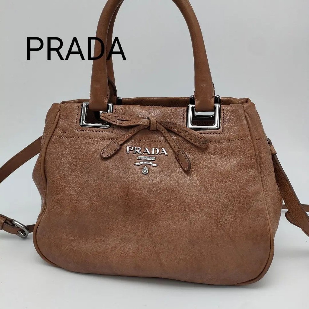 PRADA 托特包 mercari 日本直送 二手