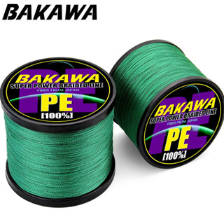 Bakawa SuperPower 1000 4 股 18LB-80LB PE 編織釣魚線複絲鯉魚釣魚線繩索釣魚編織線魚