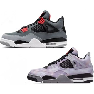 Air Jordan 4 “Infrared” 黑灰紅 AJ4 兒童/男士運動籃球鞋 2022